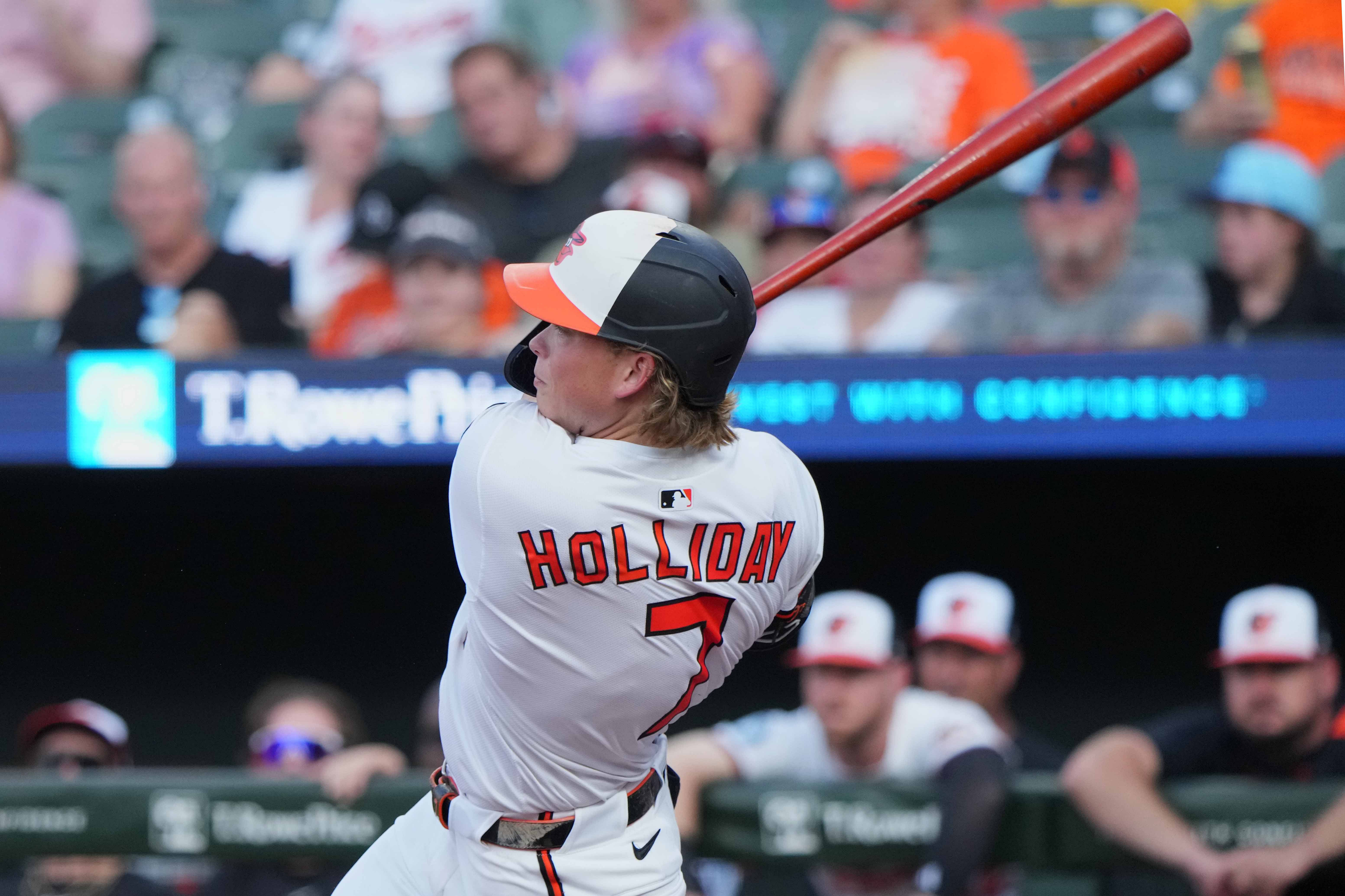 Jackson Holliday could send one deep into the seats tonight (Credits: IMAGN)